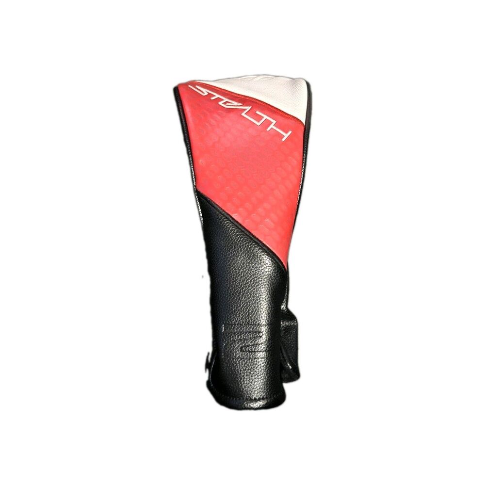 TaylorMade Stealth 5 FW Wood Headcover - Black Red Gray - EXCELLENT Cond